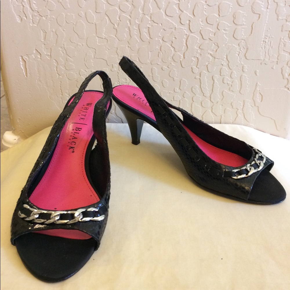 White House Black Market Heeled sandals